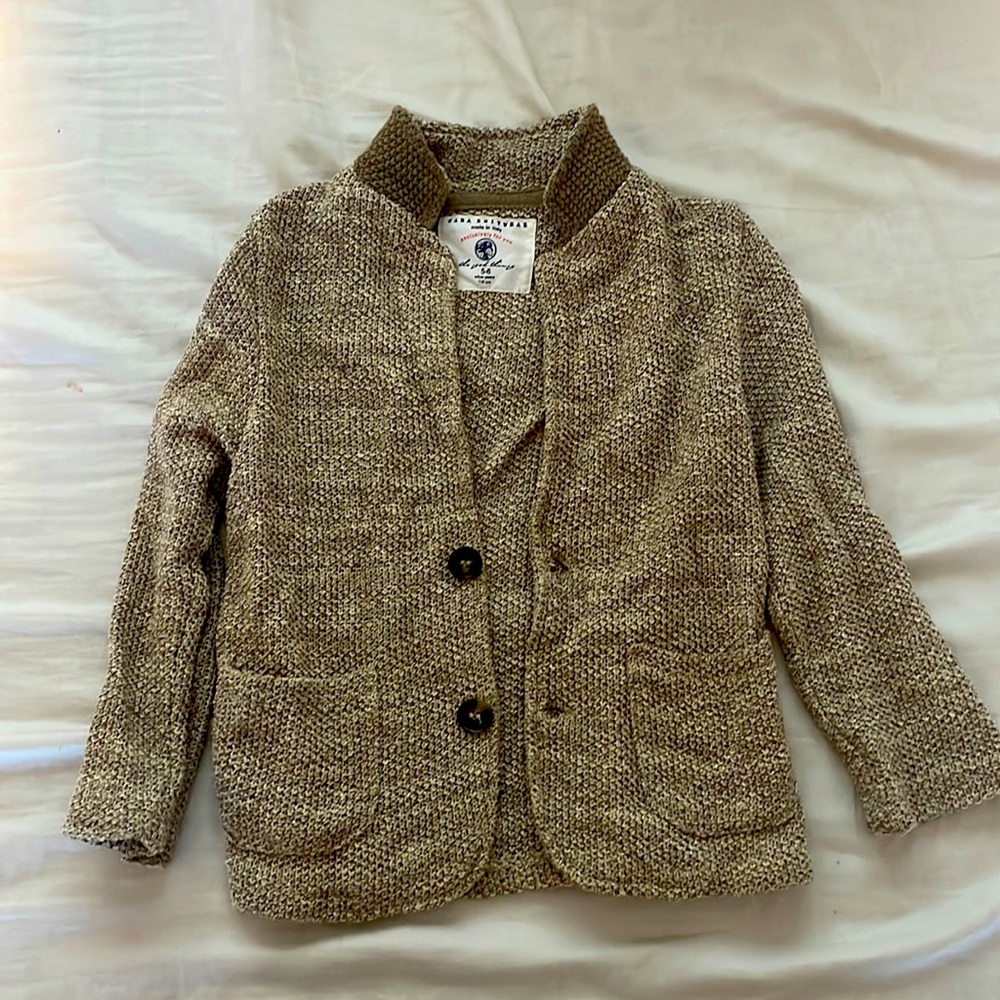 Zara knit cardigan boys or girls